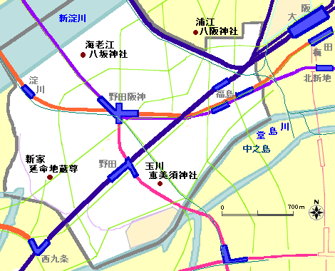 ��X�̊J�����ꏊ�̐}