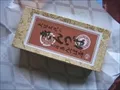 出入橋きんつばの持ち歸り用化粧箱の寫眞(2004-12-27)
